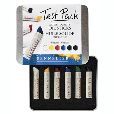 Sennelier colori ad olio in stick 6pz