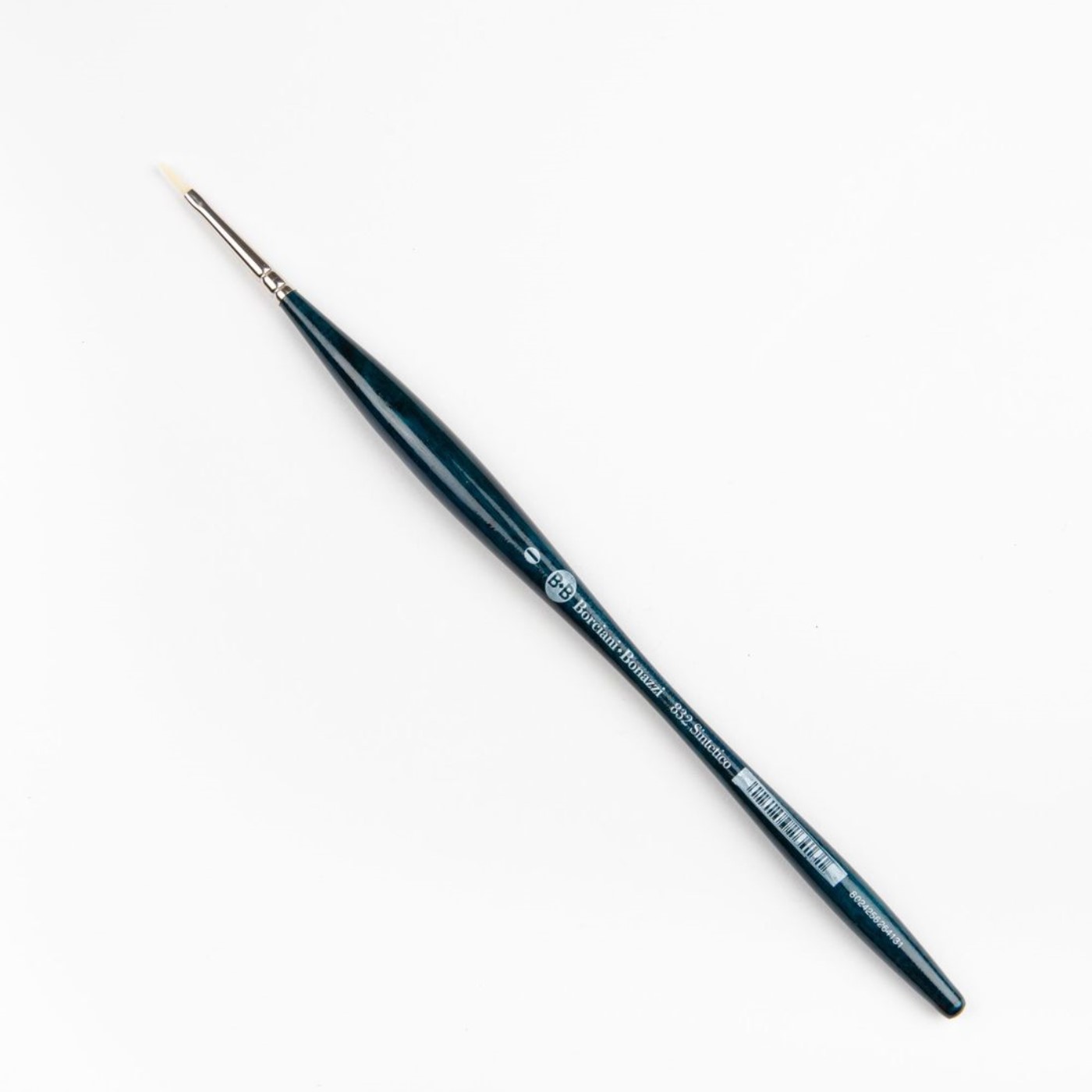 B&B, Unico Off White, setola lingua di gatto, setola sintetica, n.0, serie 832