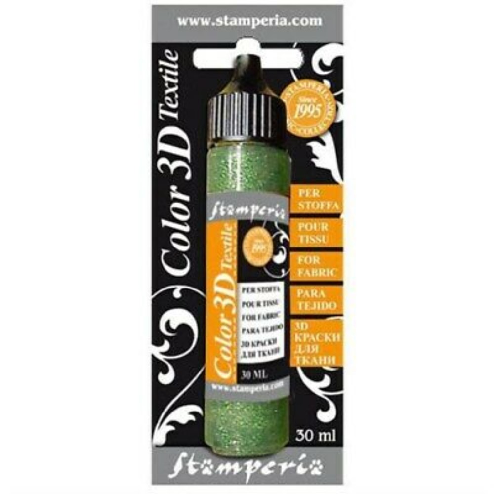 3D pen, verde glitter, decorazione