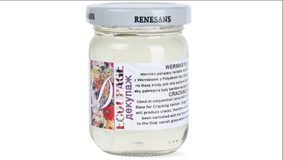 vernice screpolante per quadro ad olio110ml