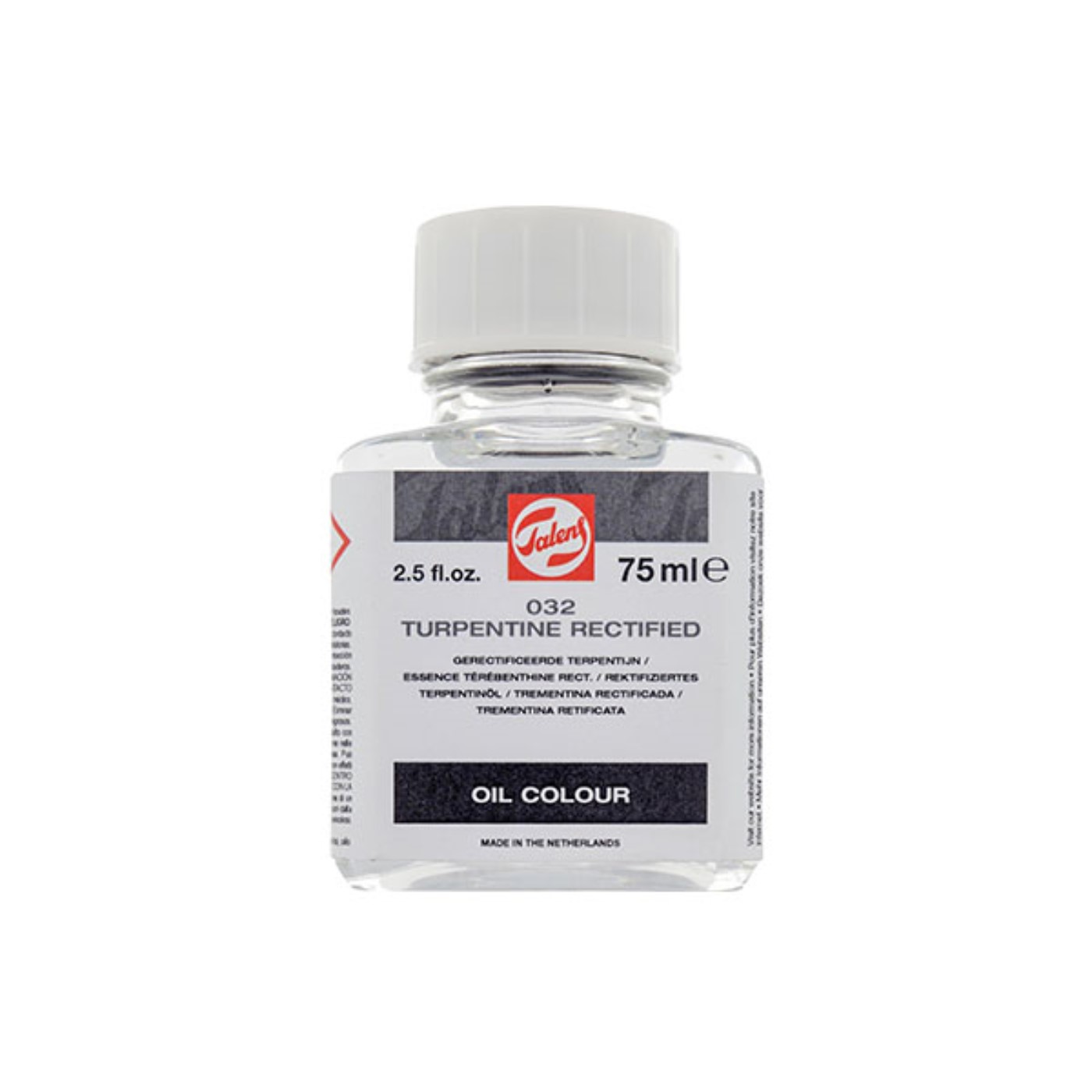 Essenza di trementina, trasparente, Talens, 75ml