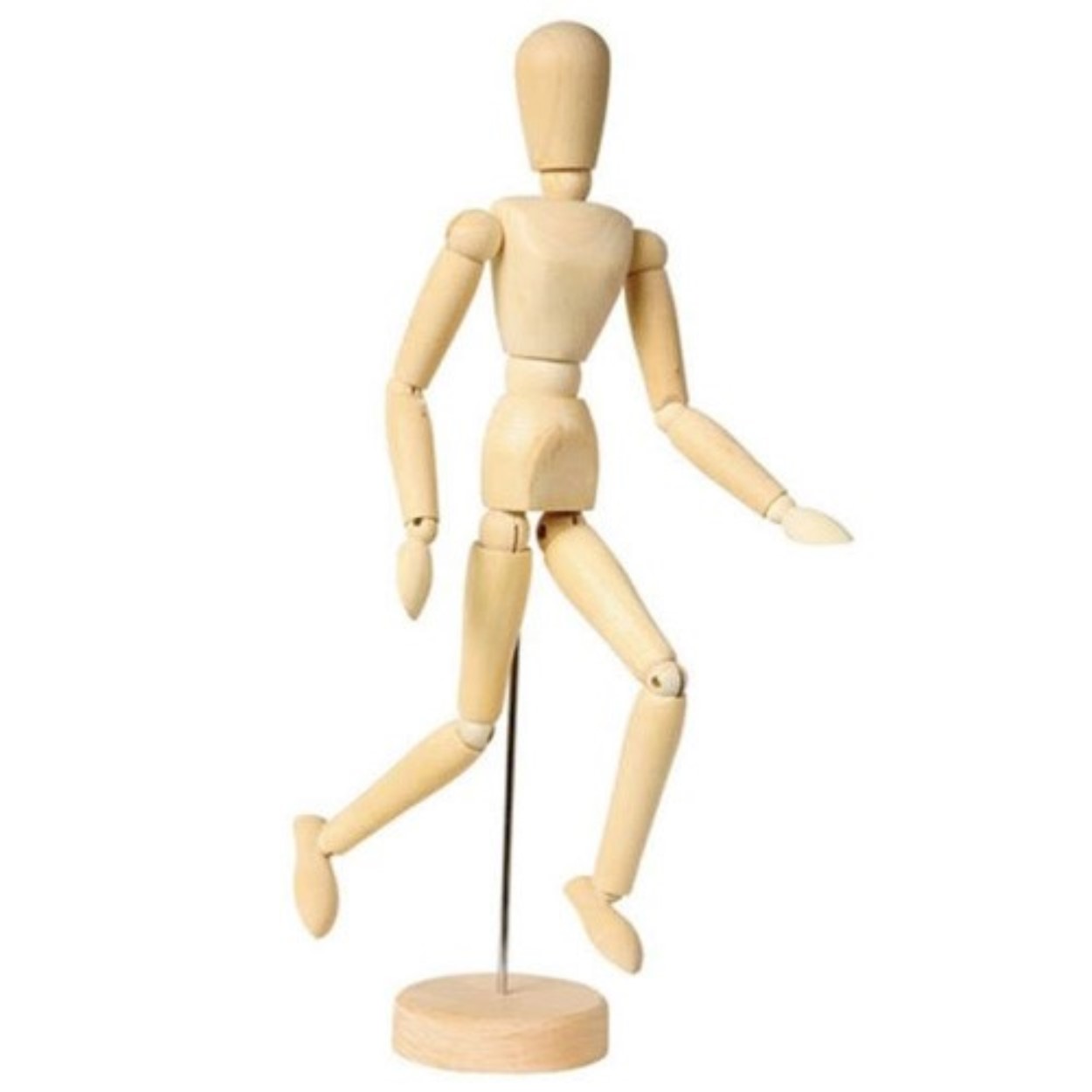 Manichino, figura donna, modello per disegno, 30cm