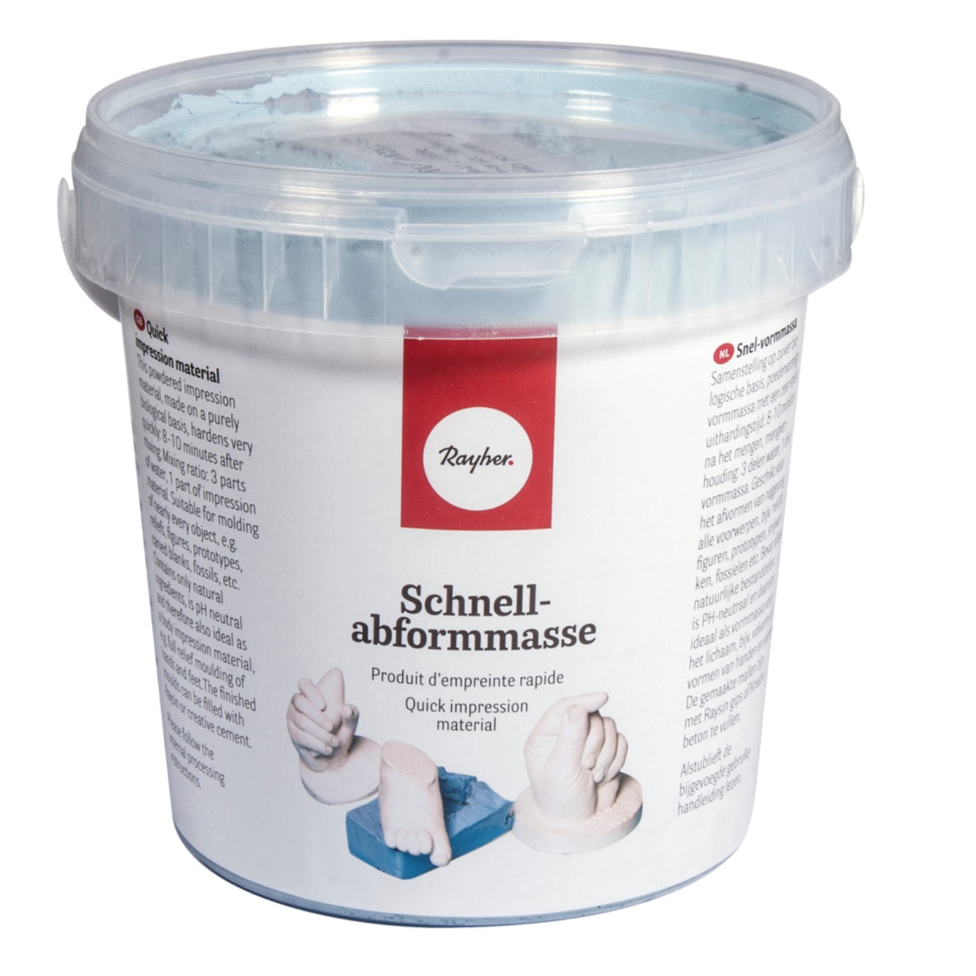 Rayher, materiale per impronta rapida, 500g