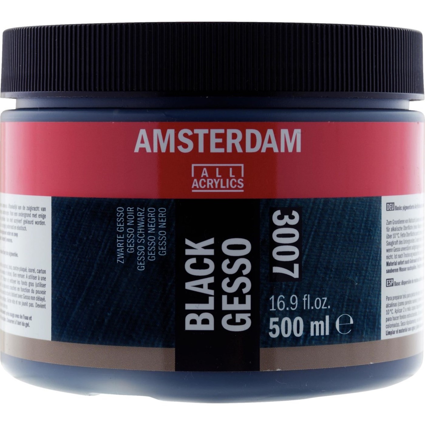 Amsterdam, gesso nero, 3007, 500 ml