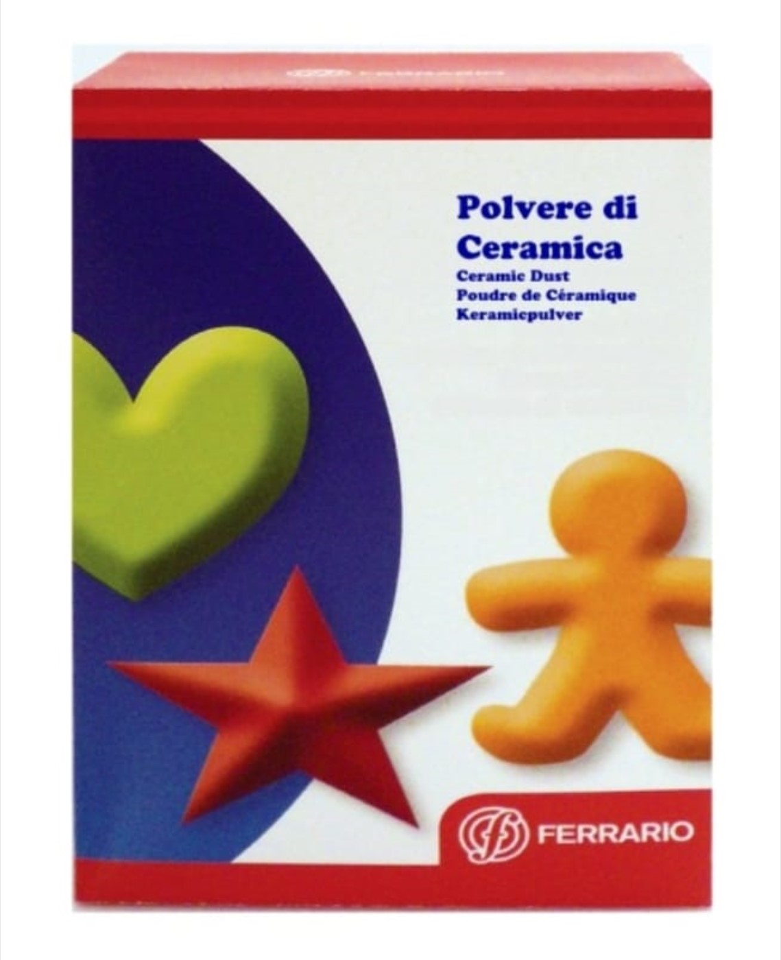 Ferrario, polvere di ceramica, terracotta, 1Kg