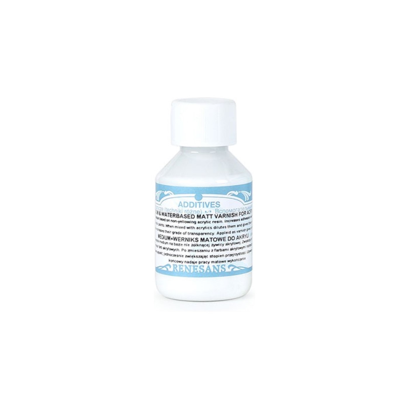 Renesans, vernice opaca per acrilico, 100 ml