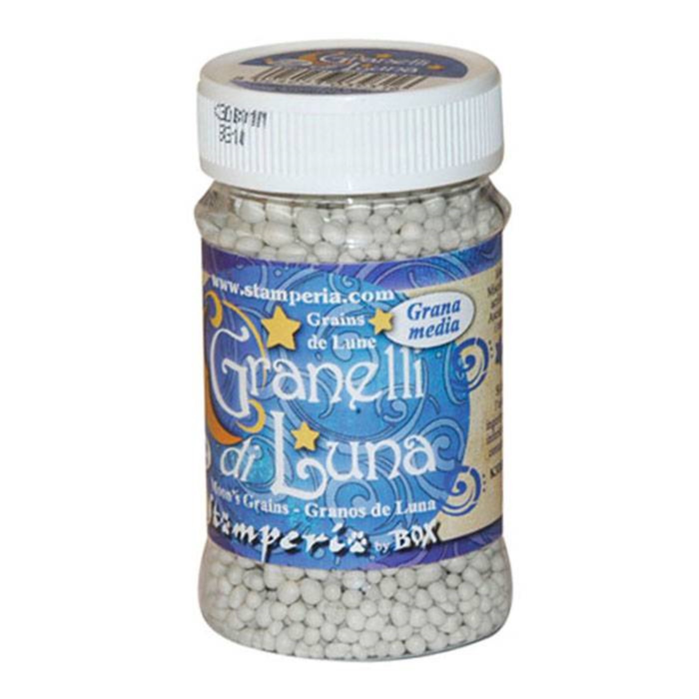 Stamperia, granelli di luna, grana media, 100 ml