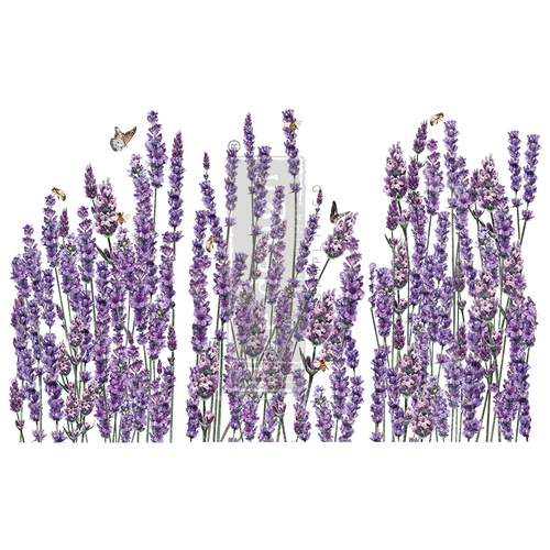 Transfer Decorativo Champs de Lavande – Campo di Lavanda Provenzale